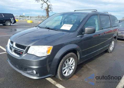 2018 Dodge Grand Caravan Sxt из США, поврежденный, VIN 2C4RDGCG5JR250130